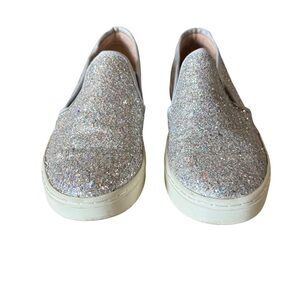 Sofft Silver Glitter Sneakers